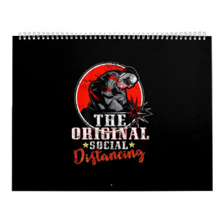 Die ursprüngliche soziale Distanz | Niedlich Welde Kalender