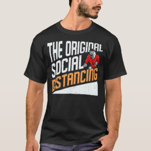 Die ursprüngliche soziale Distanz Welder Funny Wel T-Shirt