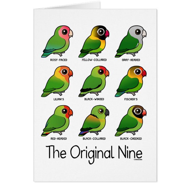 Die ursprünglichen neun (Vorne)