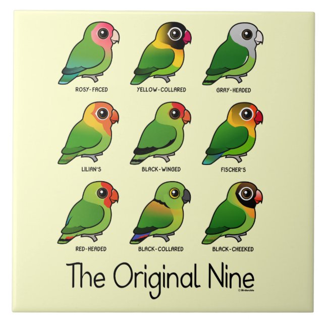 Die ursprünglichen neun fliese (Vorderseite)