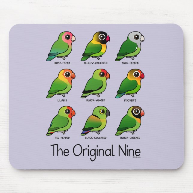 Die ursprünglichen neun mousepad (Vorne)