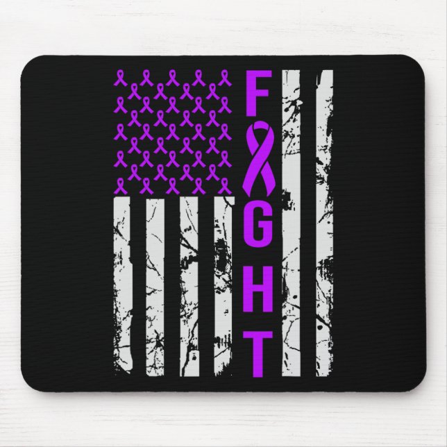Die US-Flagge störte den Heimerheimer-Aufstand Mousepad (Vorne)