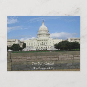 Die US-Hauptstadt Washington,DC Postkarte