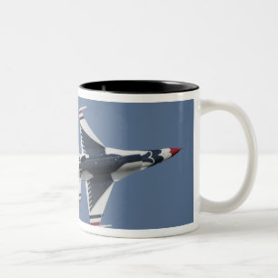Die US-Luftwaffe Thunderbird Zweifarbige Tasse