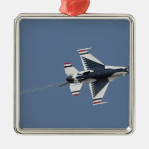 Die US-LuftwaffeThunderbirds Silbernes Ornament