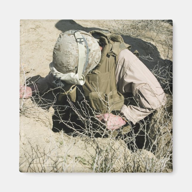 Die US-Marine springt ein Loch hinunter Magnet (Vorne)