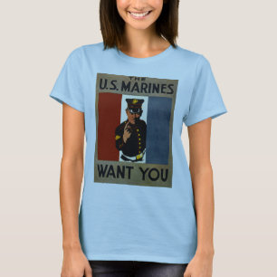 Die US-Marineinfanterie Wollte Sie T-Shirt