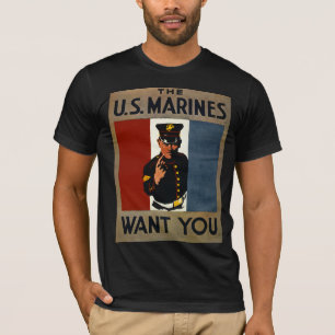 Die US-Marineinfanterie Wollte Sie T-Shirt