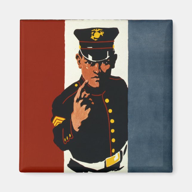 Die US-Marines wollen dich Magnet (Vorne)