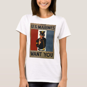Die US-Marines wollen dich T-Shirt
