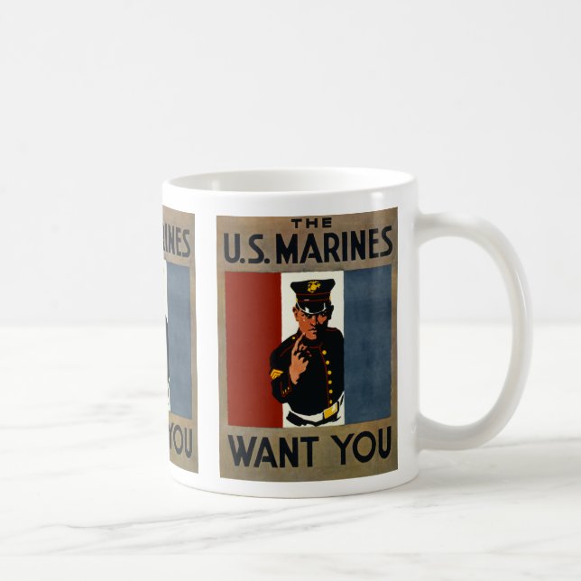 Die US-Marines wollen dich Tasse (Rechts)