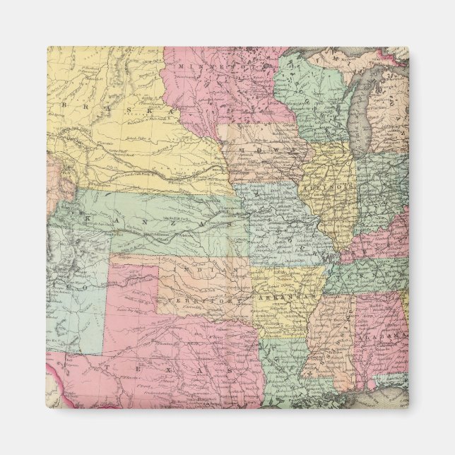 Die USA Magnet (Vorne)