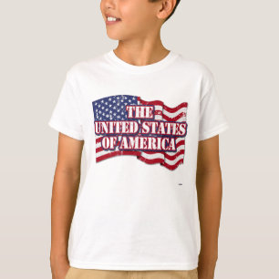 Die USA mit Flaggenproblemen T-Shirt