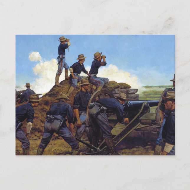 Die Utah Light Artillery von Keith Rocco Postkarte (Vorderseite)