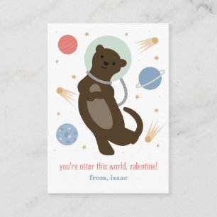 Die Valentine Card der Weltklasse Begleitkarte