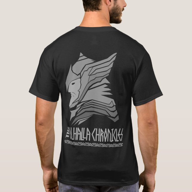 Die Valhalla-Chroniken Pocket T-Shirt (Rückseite)