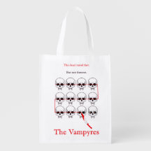 Die Vampyres-Tasche mit überkreuzten Schädeln