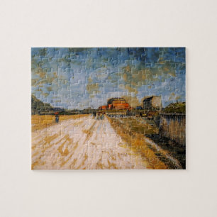 Die Van Gogh Road verläuft neben den Pariser Rampa Puzzle
