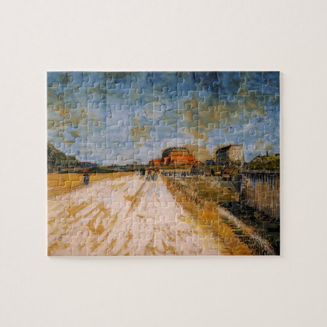Die Van Gogh Road verläuft neben den Pariser Rampa Puzzle (Horizontal)