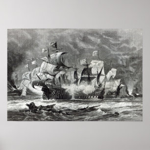 Die Vanguard unter Sir William Winter Poster