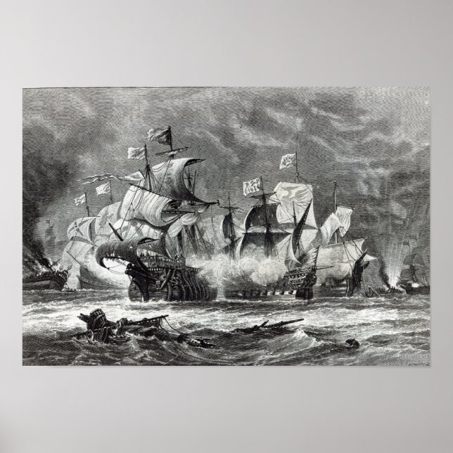 Die Vanguard unter Sir William Winter Poster (Vorne)