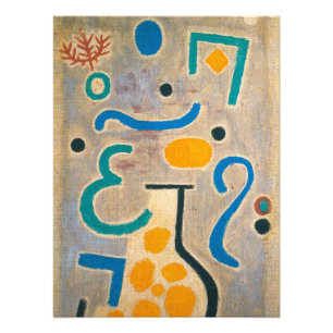 Die Vase von Paul Klee Fotodruck