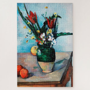 Die Vase von Tulips, Paul Cezanne Puzzle