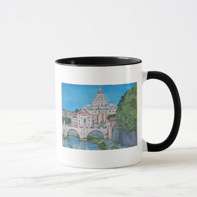 Die Vatikanstadt-Tasse Tasse (Rechts)