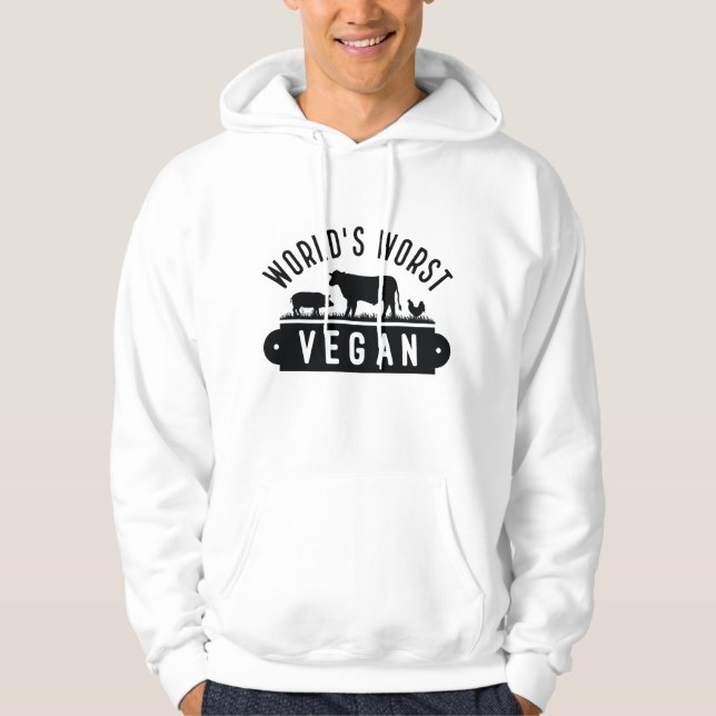 Die Vegansten der Welt Hoodie (Vorderseite)