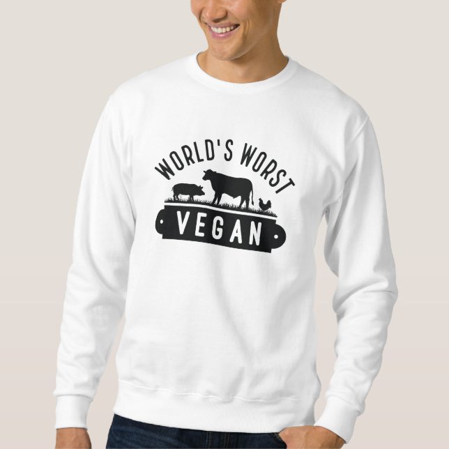 Die Vegansten der Welt Sweatshirt (Vorderseite)