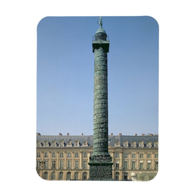 Die Vendomsäule mit bas-Relfs-Nickerchen Magnet (Vertikal)