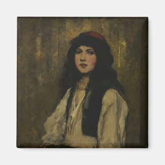 Die Venezianische Girl - Frank Duveneck Ölmalerei Magnet