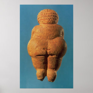 Die Venus von Willendorf Poster