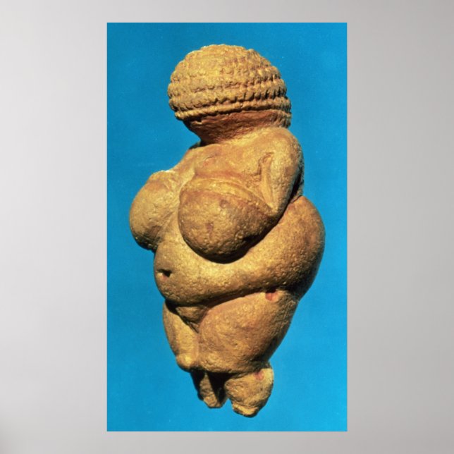 Die Venus von Willendorf Poster (Vorne)