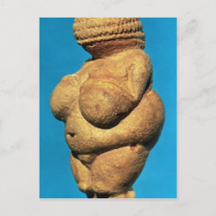 Die Venus von Willendorf Postkarte