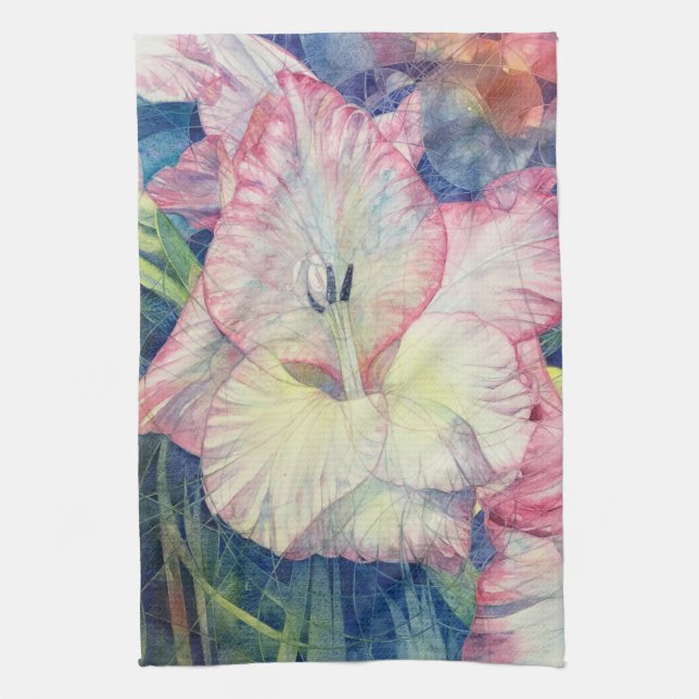Die Venusblume Geschirrtuch (Vertikal)