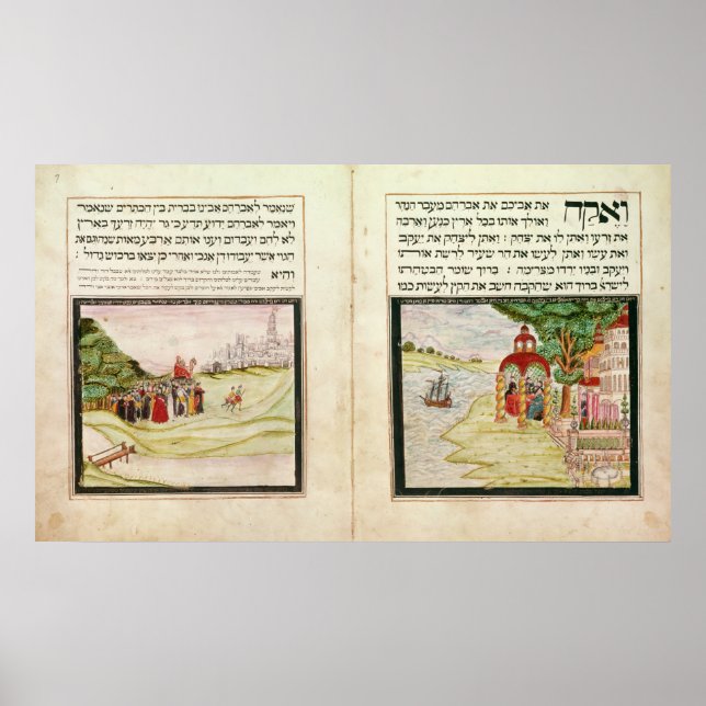 Die Verbannung von Hagar und Ischmael Poster (Vorne)