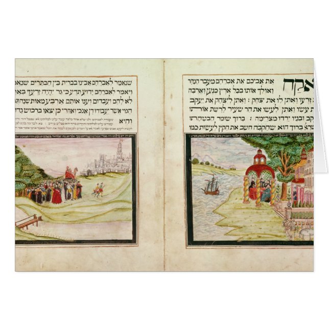 Die Verbannung von Hagar und von Ishmael (Vorderseite (Horizontal))