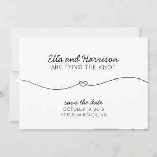 Die Verbindung von Knoten, Save the Date/Engagemen Date