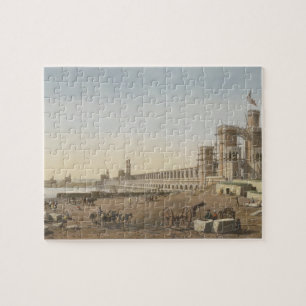 Die Verdammung über dem Nil, das Gebäude des Puzzle