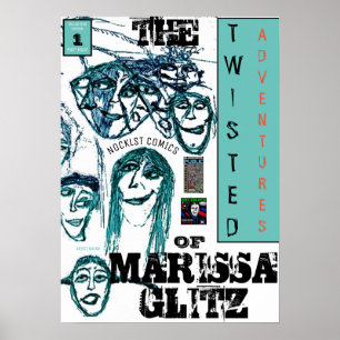 DIE VERDREHTEN ABENTEUER VON MARISSA GLITZ POSTER
