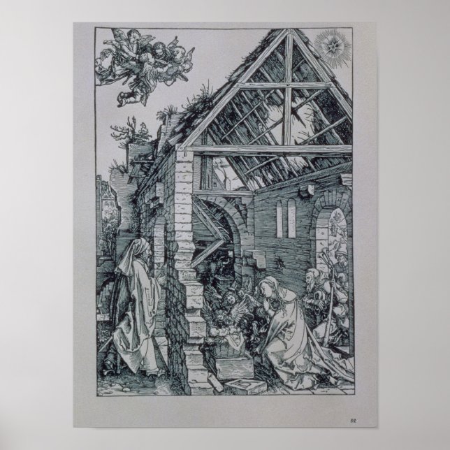 Die Verehrung der Hirten Poster (Vorne)
