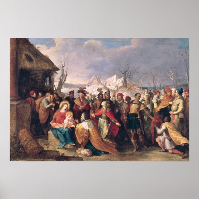 Die Verehrung der Magi 3 Poster (Vorne)