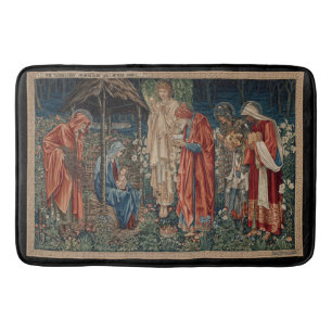 Die Verehrung der Magi (von Edward Burne-Jones) Badematte