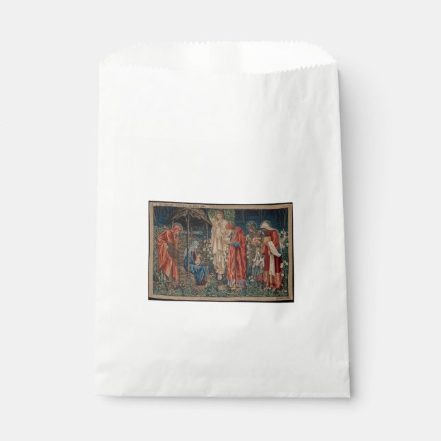 Die Verehrung der Magi (von Edward Burne-Jones) Geschenktütchen (Vorderseite)