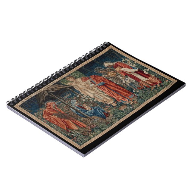 Die Verehrung der Magi (von Edward Burne-Jones) Notizblock (Linke Seite)