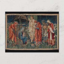 Die Verehrung der Magi (von Edward Burne-Jones) Postkarte