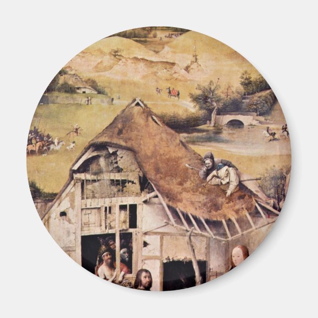 Die Verehrung der Magi von Hieronymus Bosch ( Magnet (Vorne)