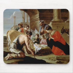 Die Verehrung der Schäfer, c.1638 Mousepad