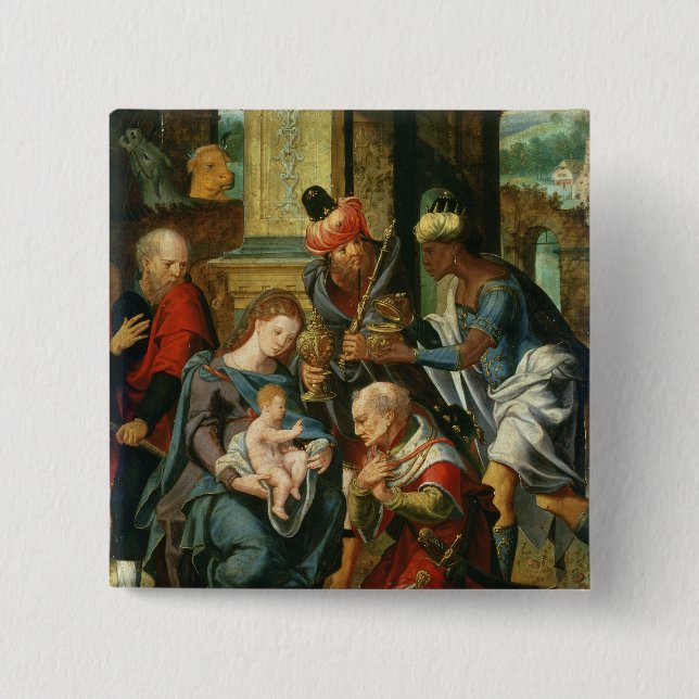 Die Verehrung der Weisen, 1530 Button (Vorderseite)